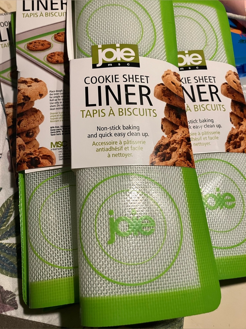 Joie silicon cookie sheet liner 9 x 12 new
